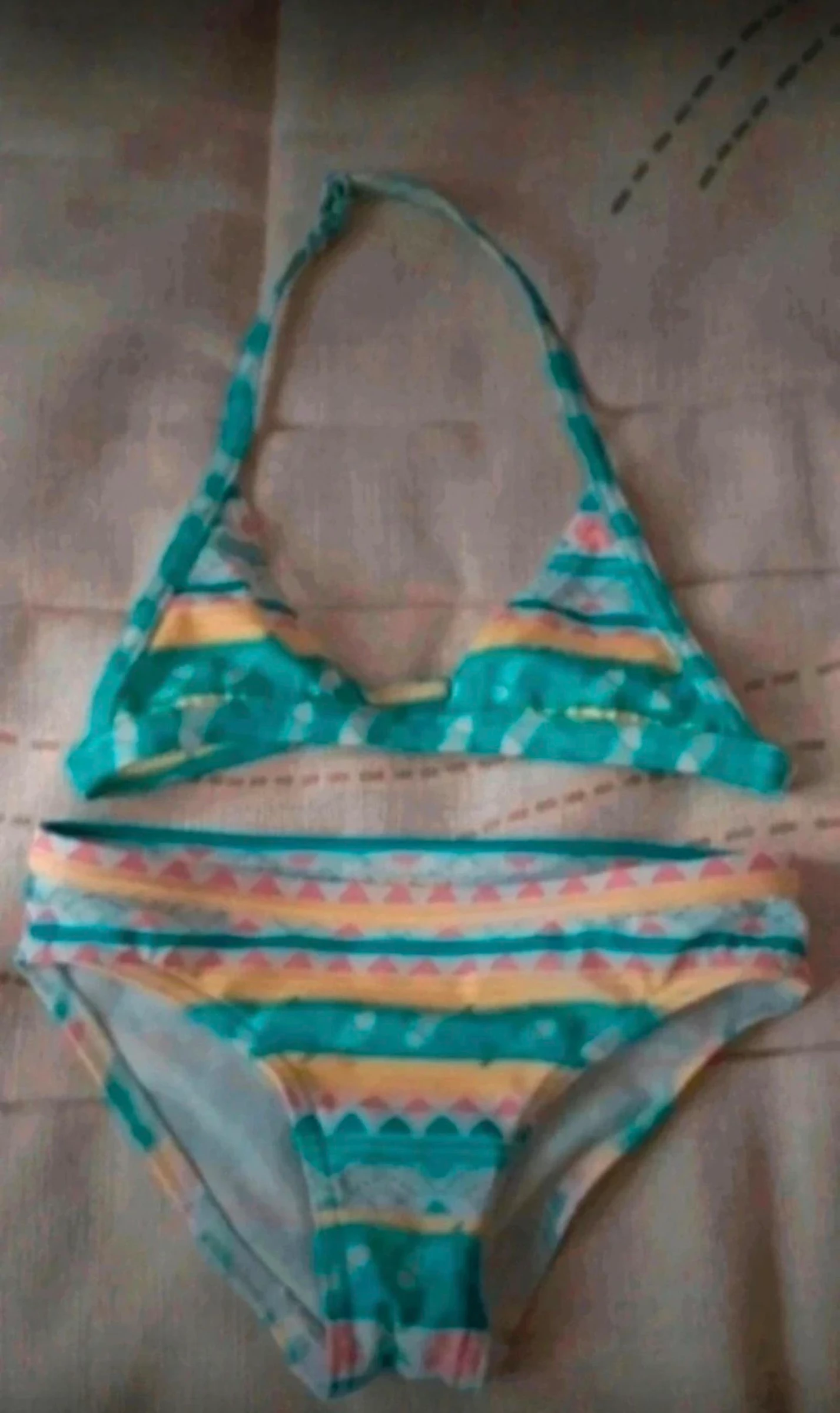 Bikini de niña, de dos piezas, talla 3-4 años